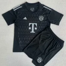 2023/24 BFC Black Goalkeeper Kids Soccer Jersey