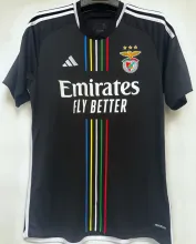 2023/24 Benfica 1:1 Quality Away Black Fans Soccer Jersey