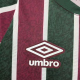 2024/25 Fluminense Home Fans Soccer Jersey 有胸前广告