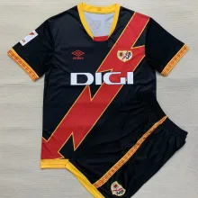 2023/24 Vallecano Away Kids Soccer Jersey