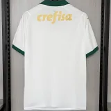 2024/25 Palmeiras 1:1 Quality Away White Fans Soccer Jersey