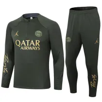 2024/25 PSG Army Green Sweater Tracksuit