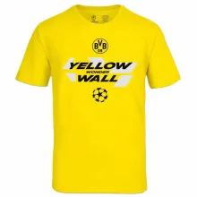 2024 BVB UCL FINAL 2024 LONDON YELLOW WALL Cotton Shirt