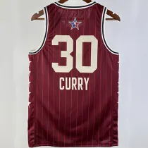 2024 ALL-STAR CURRY #30 Red NBA Jerseys