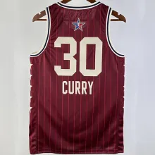 2024 ALL-STAR CURRY #30 Red NBA Jerseys