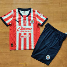 2024/25 Chivas Home Kids Soccer Jersey