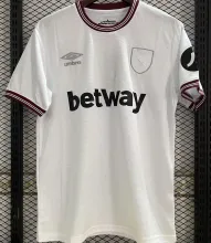 2023/24 West Ham Away White Fans Soccer Jersey