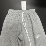 2024/25 Nk~ Grey Pure Cotton Sports Trousers Zipper style
