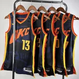 2023/24 KC Thunder GIDDEY #3 Black City Edition NBA Jerseys