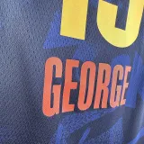 2023/24 KC Thunder GEORGE #13 Black City Edition NBA Jerseys