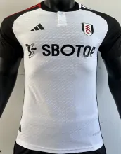 2023/24 Fulham Home White Player Version Soccer Jersey