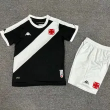 2024/25 Vasco Home Black Kids Soccer Jersey