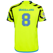 ØDEGAARD #8 ARS 1:1 Quality Away Fans Jersey 2023/24 (UCL Font) ★★