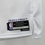 2025 Lakers WETBROOK #0 White NBA Jerseys 热压