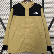 2024/25 THE N FACE Earth-Yellow Windbreaker 有帽