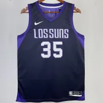 Suns DURANT #35 Purple City Edition NBA Jerseys