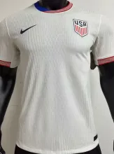 2024/25 U.S Home White Player Version Soccer Jersey