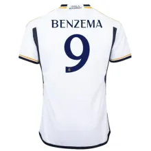 BENZEMA #9 RM Home 1:1 Quality Home Fans Jersey 2023/24 ★★