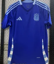 2024/25 Argentina Away Blue Fans Soccer Jersey