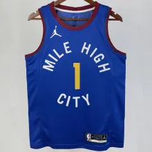 2023/24 Nuggets PORTER JR. #1 Blue NBA Jerseys