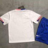 2024/25 U.S Home White Kids Soccer Jersey