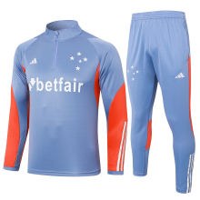2025 Cruzeiro Grey Sweater Tracksuit