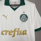 2024/25 Palmeiras 1:1 Quality Away White Fans Soccer Jersey