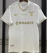 2023/24 Lazio Anniversary White Fans Soccer Jersey