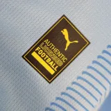 STONES #5 Man City 1:1 Home Blue Fans Jersey 2023/24 (UCL Font) ★★