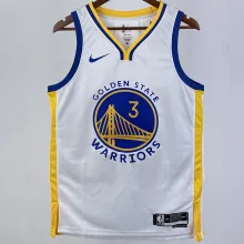 2023/24 Lakers PAUL #3 White NBA Jerseys 热压