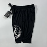 2024/25 Jordon Black NBA Shorts Pants 白色字