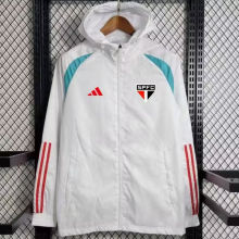 2023/24 Sao Paulo White Windbreaker