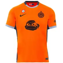 2023/24 In Milan x Ninja Turtles Third Orange Fans Soccer Jersey 忍者神龟版