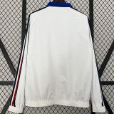 2024 France Blue White Reversible Windbreaker 双面
