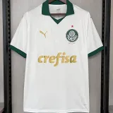 2024/25 Palmeiras 1:1 Quality Away White Fans Soccer Jersey