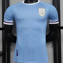 2024/25 Uruguay Home Blue Player Version Soccer Jersey 乌拉圭
