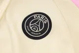 2024/25 PSG Apricot Hoody Zipper Jacket Tracksuit