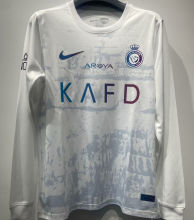 2023/24 Al Nassr Third White Long Sleeve Jersey