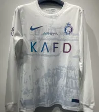 2023/24 Al Nassr Third White Long Sleeve Jersey