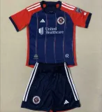 2024/25 New England Revolution Home Kids Soccer Jersey 新英格兰革命