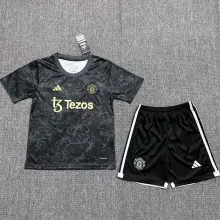 2024 M Utd x AD x Stone Roses Kids Soccer Jersey