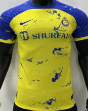 2023/24 Al Nassr Classic Edition Yellow Player Version Jersey