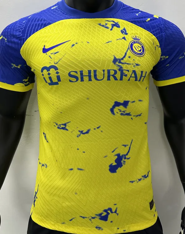 2023/24 Al Nassr Classic Edition Yellow Player Version Jersey