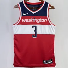 2023/24 Wizards BEAL #3 Red Away NBA Jerseys