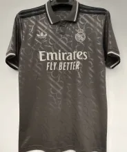 2024/25 RM 1:1 Quality Third Black Fans Soccer Jersey