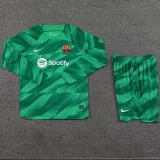 2023/24 BA Green Goalkeeper Long Sleeve Jersey (A Set, Pants Have Number) 裤有号码