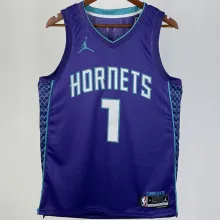 2023/24 Hornets BALL #1 NBA Jerseys