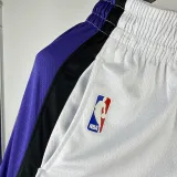 2024 Kings White NBA Cotton Pants