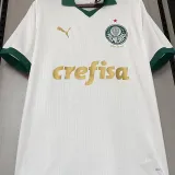 2024/25 Palmeiras 1:1 Quality Away White Fans Soccer Jersey