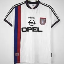 1995/96 BFC Away White Retro Soccer Jersey